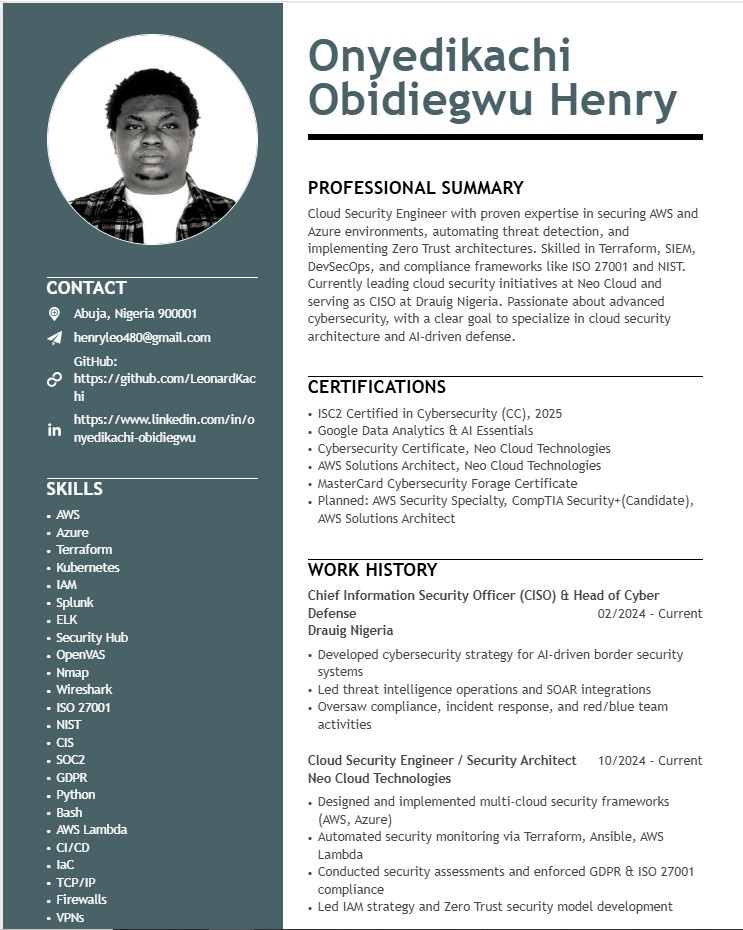 Resume Preview